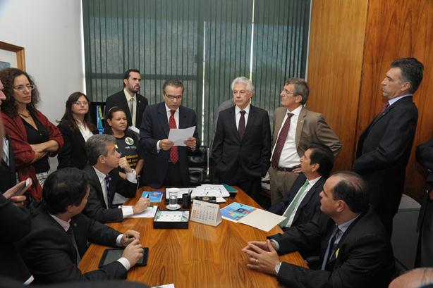 Reunião com o Presidente da Câmara dos Deputados  Henrique Eduardo Alves